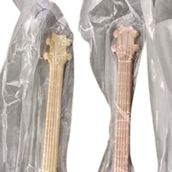 6 Pcs Stainless Steel Guitar Spoon Set for Stirring Mixing Coffee Tea - Picture 4 of 7